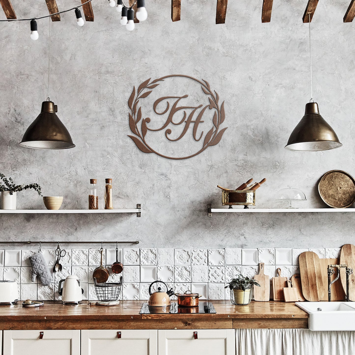Two letter monogram